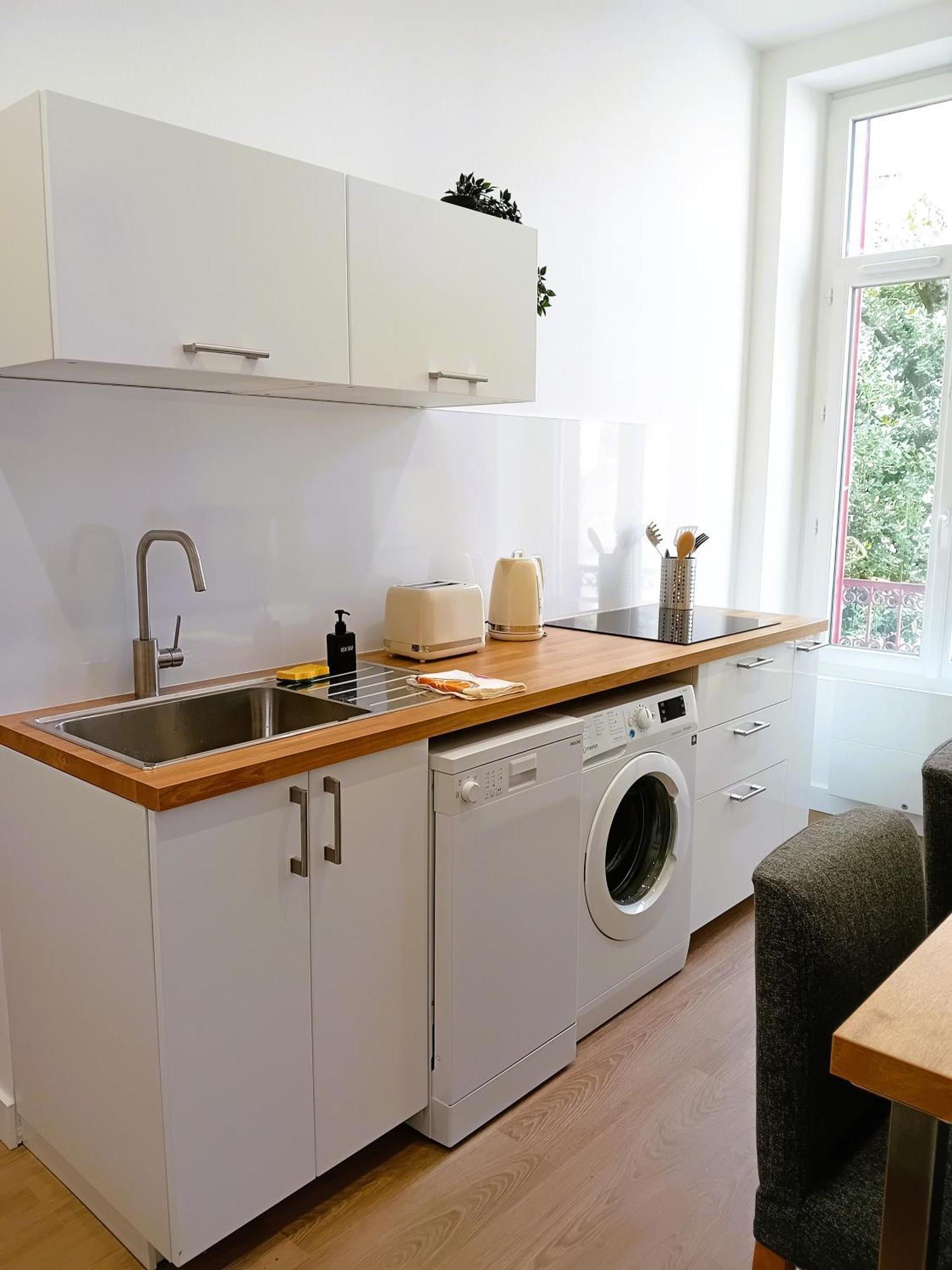 101 - Appart Renove Avec 1 Chambre Spacieuse - Tram Et Clinique Mutualiste A 1 Min Гренобъл Екстериор снимка