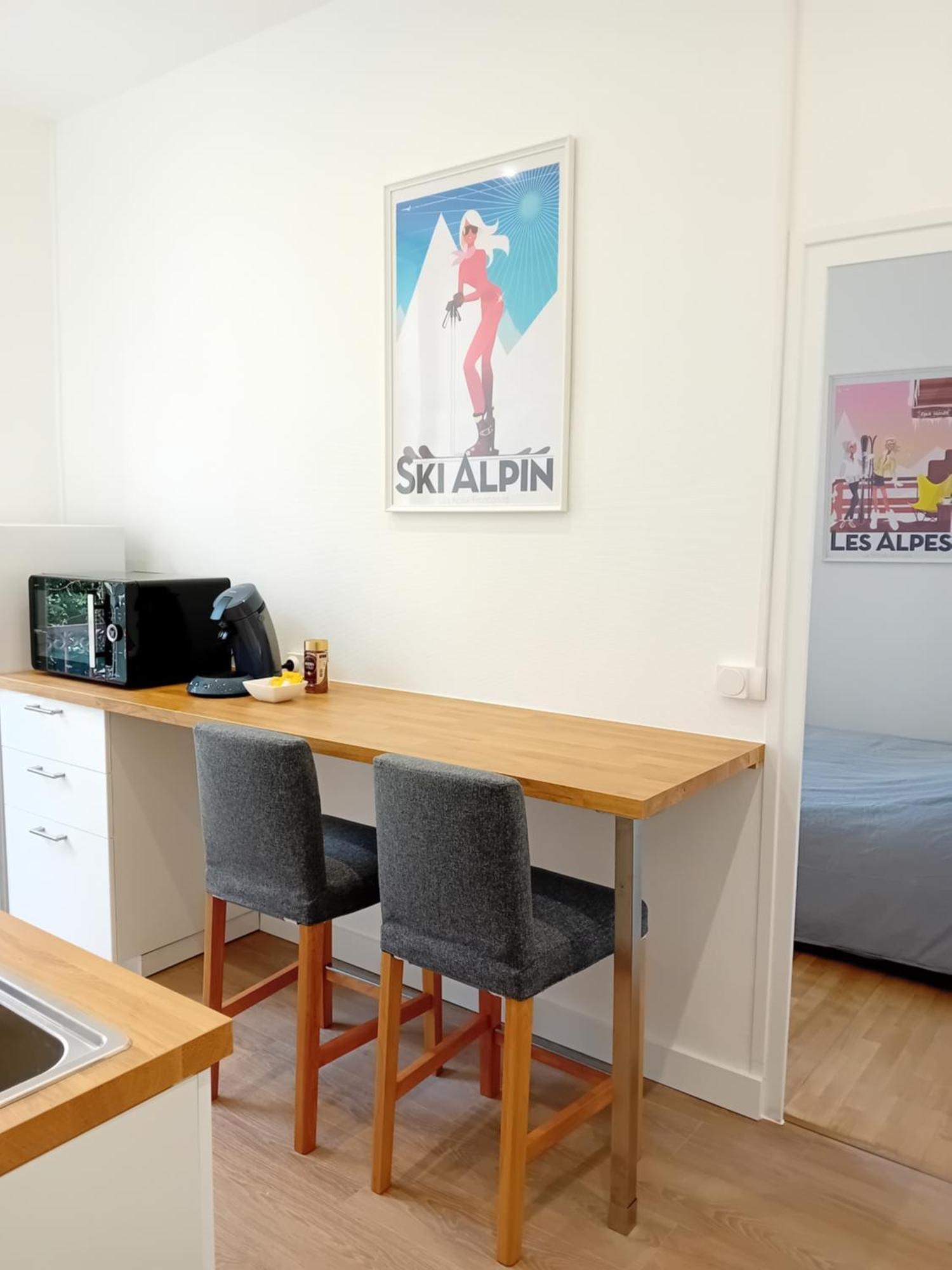 101 - Appart Renove Avec 1 Chambre Spacieuse - Tram Et Clinique Mutualiste A 1 Min Гренобъл Екстериор снимка