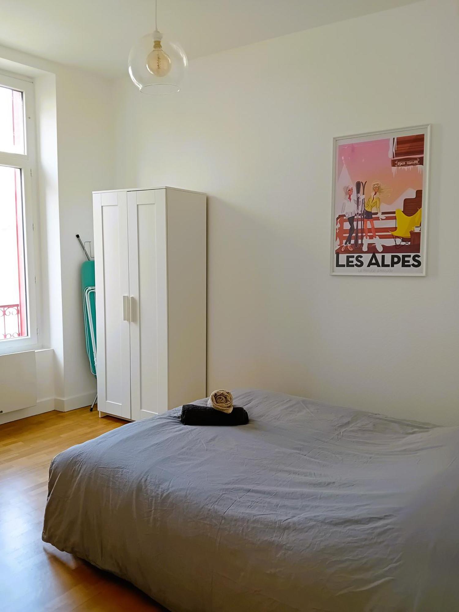 101 - Appart Renove Avec 1 Chambre Spacieuse - Tram Et Clinique Mutualiste A 1 Min Гренобъл Екстериор снимка